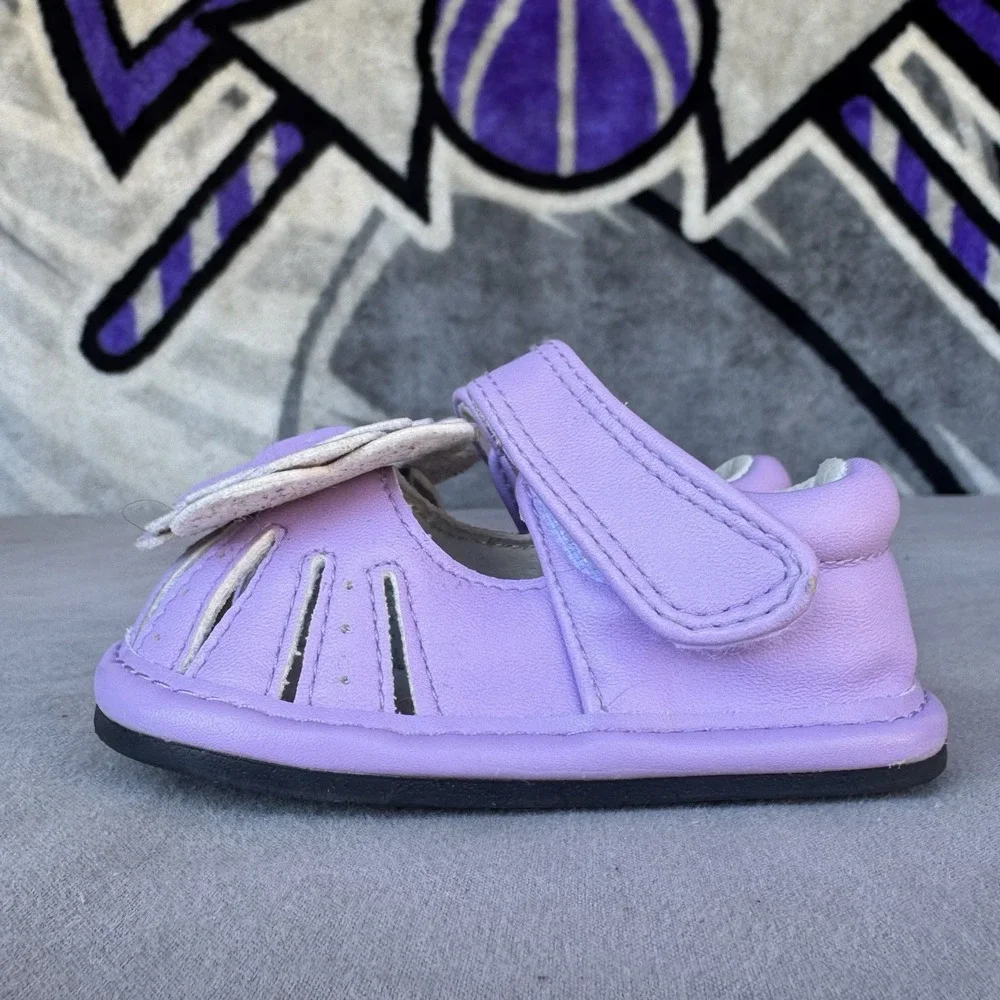 Size 6-12 Month - Baby sandals Purple‎ Jack and Lilly